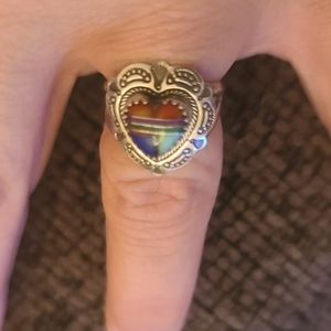Sterling Silver Heart Ring